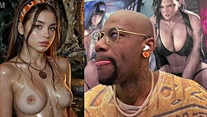 hey, watch this obedient ginger teen dance naked on leash, bald pussy creampie bath time!