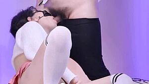 i'm lovin this curvy college asian cutie glasses juicy pussy squirting wet toys riding sensual night