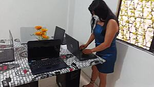 hey soldado, that sexy venezuelan salesgirl rides you cowgirl at work for benefits!