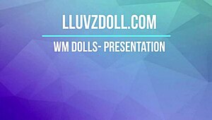 whoa this wm sex doll's huge tits feel so soft during boobs simulation test 🤯💋