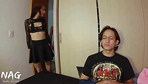 mi novia me da prostituta pa verla follar con mi verga grande 😈👅💦