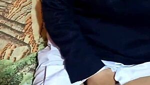 colegiala cholita in school uniform gets fucked hard by her math teacher 😍📚🍑💦