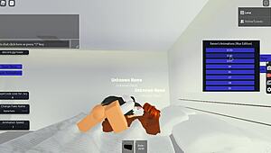 HUGE BBC POUNDS SLUT HARD IN ROBLOX!