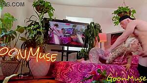 nichole saphir loses control wildly riding that massive dick