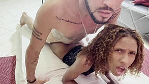 first time with girlfriend's 18-year-old sister in mother-in-law's living room