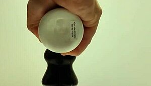 latexi69 teases tight ass with buttplug in shiny latex close up