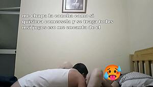 Hubby's stepdad breeds me deep, stirs my womb and fills me with hot cum part 1