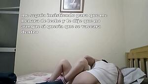 Hubby's stepdad breeds me deep, stirs my womb and fills me with hot cum part 1