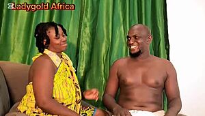 that village girl deepthroats hard for her native food