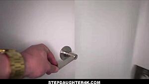 stepdad catches hot blonde lana sharapova alone and fucks her tight teen pussy pov hardcore