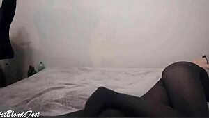 Her sexy legs in leggings drive me wild - Miley Grey