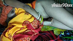 Hot Indian Wife Bent Over Doggystyle Fucked In Home Ranch Setting! Big Tits Bounce Wildly!