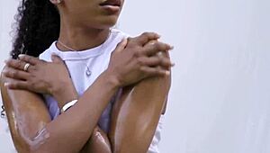 oh god ebony milf olivia jayy workout got me so hard i need her pussy nowww