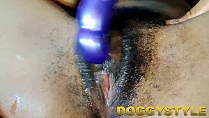 woke up early and charged my big ass squirting pussy before work