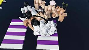 check out this wild roblox group play compilation