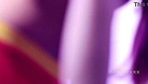 her latina curves make that red dress hug her perfect round ass tight