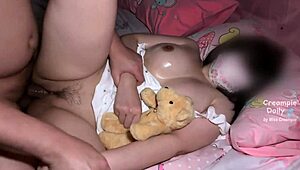 dropping off friend's young girl leads to bedroom creampie fuck