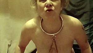 oh esclave f, autoseance uro con insultes y masturbacion salvaje