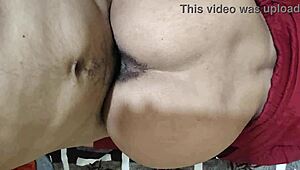 Indian Housewife's Big Ass Bent for Local Boy's Huge Cock