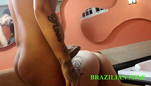 i waited for dad to leave work then pounded my slutty stepmom's ass hard full video on red sheer