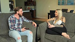 אנאלי חג מולד לאחות חורגת פותח חור תחת צר קאסידי לוקס סטיב ריקז