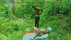 i pounded her wet bush pussy till she screamed cumming twice