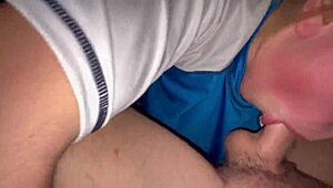 oh man i need a facefuck so much still in pijama gagging!!