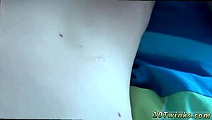 i pound this hot twink boy's tight ass while we stroke our cocks together