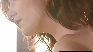 Redhead Skye Blue Rips Clothes Off Natural Tits Tease!