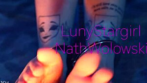 i train you with bratty footjobs and toe sucking worship