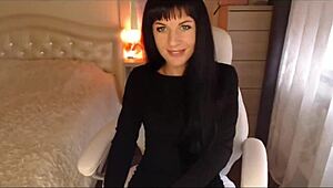 Tamarra Roman's Hot Jessy Strips in Lingerie! Rips Clothes for Wild Orgasm Explosion!