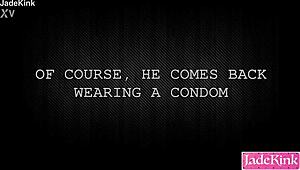 Damn sneaky cheater yanks off condom mid thrust!