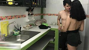 Stepsister Craves Brother's Cock Desperately!!