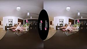 tsvirtuallovers has her maid bent over for shemale doggystyle bareback pounding
