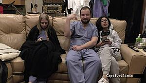 behind the scenes with jasmine rose as corporate slave in bdsm handcuff humiliation