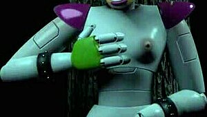 CHICA RIDES Wild in Forest Nude Masturbating