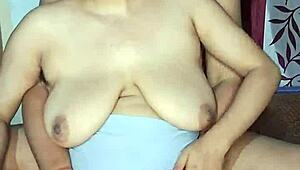 😍 Desi Alisha bhabhi flaunts her big boobs and cute pussy up close! 🔥 Who's loving this juicy show? 💦