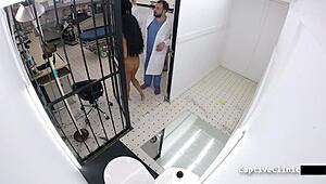 behind the scenes with jasmine rose as corporate slave in bdsm handcuff humiliation