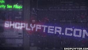 Thick Blonde Teen Shoplifter Alexa Raye Seduces Hungry Officer