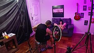 Alice Drummond Nicoly and me in steamy home threesome cumming hard 💦😈🔥