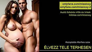 Stroke your cock to pregnant Hungarian JOI audio! 🤰🇭🇺💦