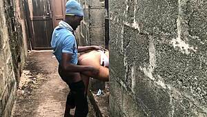 you gotta see this crazy angel getto live fucking rough in the empty building