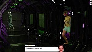 redhead on holiday rides big hero's monster cock in midnight pussy ride galactic detour dlc ending