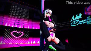 HK416 squats erotically in steamy MMD dance video