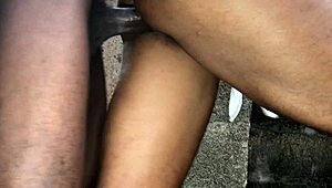 you gotta see this crazy angel getto live fucking rough in the empty building