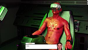 redhead on holiday rides big hero's monster cock in midnight pussy ride galactic detour dlc ending