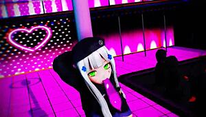 HK416 squats erotically in steamy MMD dance video