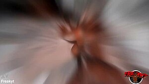 Cece takes huge BBC fucks hard eats ass first time