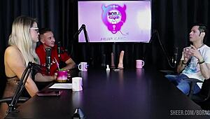 Whoa! Bruna Carlos' wild Bora cast compilations on sheer red lingerie!