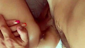 Wife's tight ass opened hard in amateur anal pov close-up
